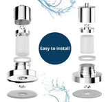 Pommeau de Douche Filtré Anti-Calcaire pour une Eau Propre