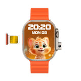 Montre Connectée 4G/LTE – Écran Haute Définition, GPS, WiFi, Appareil Photo et Bluetooth, Modèle Ultra